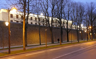 La prison de la Santé à Paris, où était incarcéré Alexandre Benalla.