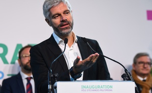 Laurent Wauquiez, président de la région Auvergne Rhône-Alpes.