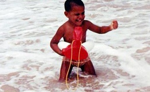 Photo de Barack Obama enfant publiée sur Twitter, le 29 janvier 2015.