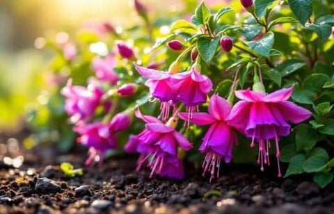 Il est urgent d’adopter ces astuces naturelles pour des fuchsias éclatants et économes en eau tout l’été