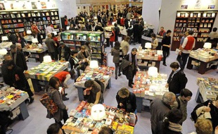 Le salon du livre de Paris, édition 2010.