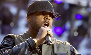 Le rappeur Booba en mai 2014.