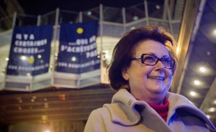 Christine Boutin, candidate à la présidentielle du Parti chrétien-démocrate, a salué samedi "le combat" de l'association "Le Refuge" qui accueille des personnes homosexuelles en détresse.