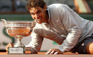 Rafael Nadal le 8 juin 2014 à Roland-Garros.