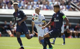 Thiago Silva, contre l'Inter Milan, le 24 juin dernier.