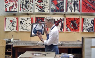 Le cinéaste américaine David Lynch expose ses estampes à Gravelines.