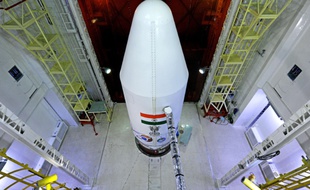 Une sonde indienne mise en orbite autour de Mars.