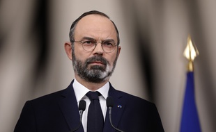 Edouard Philippe, le 28 mars 2020 à Paris.