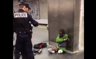 François Bayga, joueur de rugby-fauteuil en Ile-de-France, a été contrôlé par la police, lundi, sur un quai de Gare de Lyon.