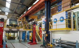 L'usine Bombardier de Crespin fabrique les futurs RER NG (Archives).