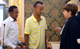 Deux de trois pirates somaliens accusés d'avoir pris en otages les cinq occupants du voilier la Tanit au large de la Somalie en 2009.