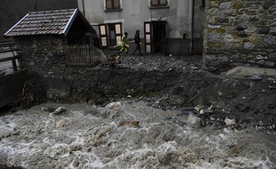 La tempête Eleanor a provoqué des pluies torrentielles en Isère.