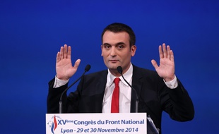 Florian Philippot, vice président du FN, le 29-11-2014.