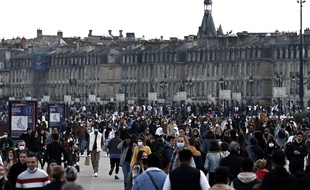 Les quais de Bordeaux ce dimanche 28 février.