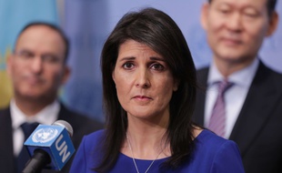 L'ambassadrice des Etats-Unis auprès des Nations unies Nikki Haley a qualifié de « répugnantes » et « très agressives » les rumeurs selon lesquelles elle avait une liaison avec le président américain Donald Trump le 26 janvier 2017.