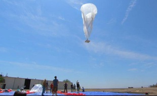 Le projet Loon de Google, juin 2013