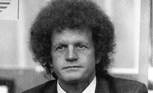 L'entraîneur de l'AS Saint-Etienne, Robert Herbin, ici en 1987, est décédé le 27 avril 2020.