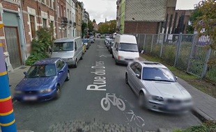 C'est dans cette rue de Bruxelles qu'aurait éclaté la fusillade.