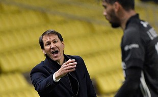 Rudi Garcia, l'entraîneur de l' OL.