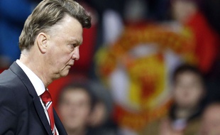Louis van Gaal après le match entre Manchester United et Chelsea le 28 décembre 2015.