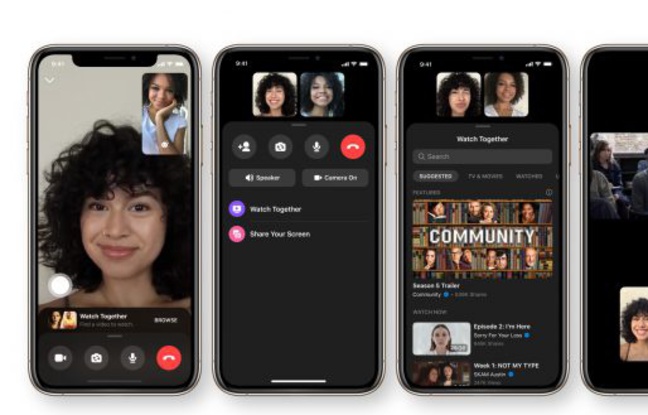 Application Pour Regarder Des Films Ensemble à Distance Watch Together: Messenger lance une fonctionnalité pour regarder des