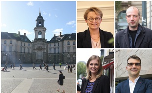 La maire sortante Nathalie Appéré va tenter de faire alliance avec l'écologiste Matthieu Theurier. Carole Gandon (LREM) et le candidat de la droite Charles Compagnon partiront divisés.