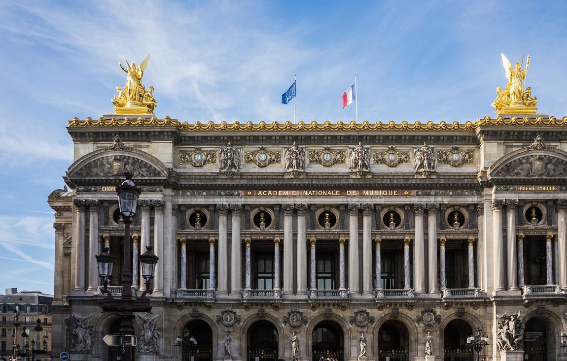 L'Opéra de Paris. 