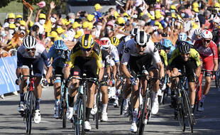 Le sprint sur le Tour