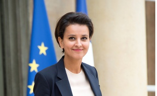 La ministre de l'Education nationale Najat Vallaud-Belkacem.