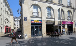 L'agression a eu lieu au bar Hopopop quartier Bouffay à Nantes.