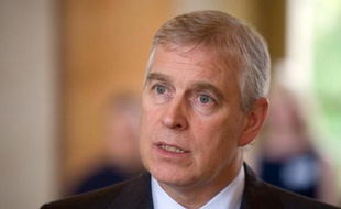 Le prince Andrew le 3 juin 2014 à Goettingen en Allemagne