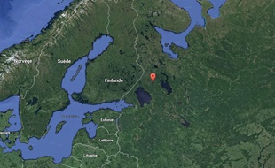 Le lac Siamarezo, dans le nord de la Russie.