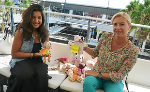 Avec Sabrina (à g.) et Sandrine, les doudous sont entre de bonnes mains.