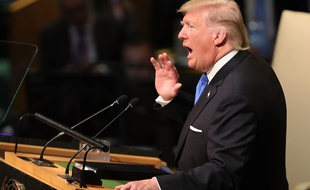 Le président américain Donald Trump s'en est fermement pris mardi devant l'ONU à la Corée du Nord.