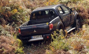 Le 4X4 de François Guazzelli, pilier de la Brise de Mer, assassiné en Corse, le 15 novembre 2009.