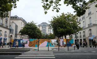 Le square Fleuriot en chantier