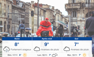 Météo Bordeaux: Prévisions du samedi 16 novembre 2019