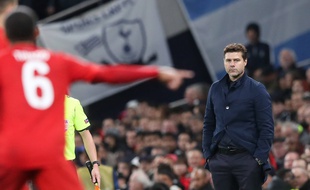Mauricio Pochettino lors de la défaite 7-2 de Tottenham contre le Bayern Munich, le 1er octobre 2019.
