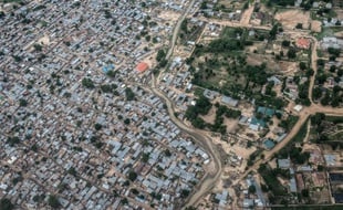 La ville de Maiduguri au Nigeria.