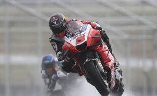 Johann Zarco lors du GP de France au Mans, le 16 mai 2021.