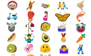 Quelques emojis parmi les 72 nouveaux présentés par le Consortium Unicode.