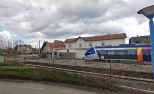 Un TER alsacien à Lingolsheim
