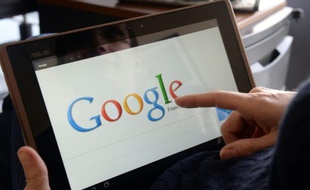 La page d'accueil de Google France