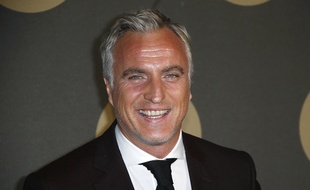 L'ancien footballeur David Ginola aux 30 ans de Canal Plus à Paris, le 4 novembre 2014.