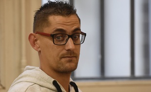 Nicolas Chafoulais, le père de la petite Fiona, au procès de Cécile Bourgeon et Berkane Makhlouf, le 14 novembre 2016