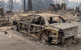 Paradise, incendie en Californie, novembre 2018.