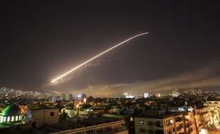 Les Etats-Unis, la France et le Royaume-Uni ont procédé à des frappes aériennes en Syrie, le 14 avril 2018.