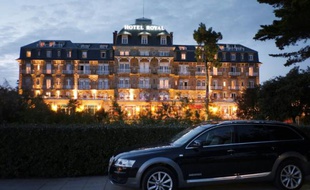 L'hôtel Royal à La Baule, en Loire-Atlantique, le 6 septembre 2014