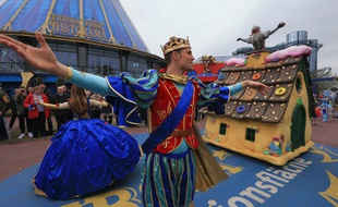 Europa Park, Allemagne le 26 mars 2015. Présentation de la saison 2015 par la famille Mack.