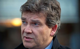 Le ministre du Redressement productif Arnaud Montebourg, le 13 janvier 2014.